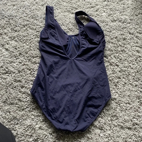 Sea Level Australia Navy one piece bathing suit US size 10 - Picture 6 of 10